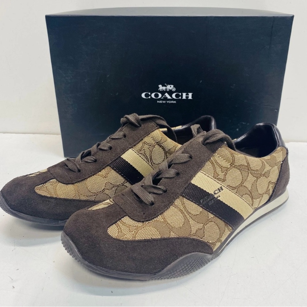 Coach Chestnut Suede Footwear